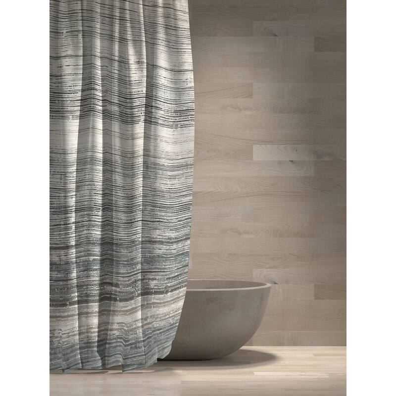 Nomad 100% Polyester Shower Curtain