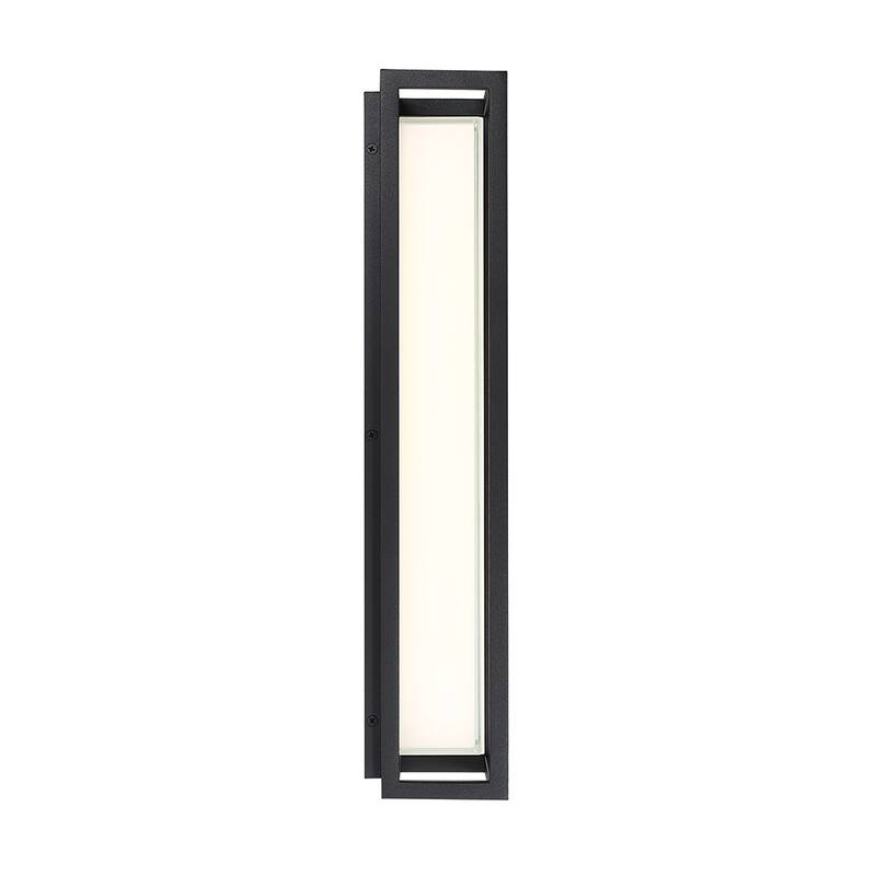 Framed 8in LED Indoor or Outdoor Wall Light 3000K