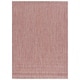 preview thumbnail 74 of 138, SAFAVIEH Courtyard Judi Indoor/ Outdoor Patio Backyard Rug 5'3" x 7'7" - Rust/Light Grey