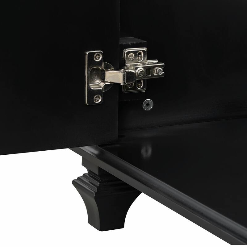 36" Bathroom Vanity with Sink, Cabinet, Flip-Out Drawer, 3 Drawers & 2 Soft-Close Doors