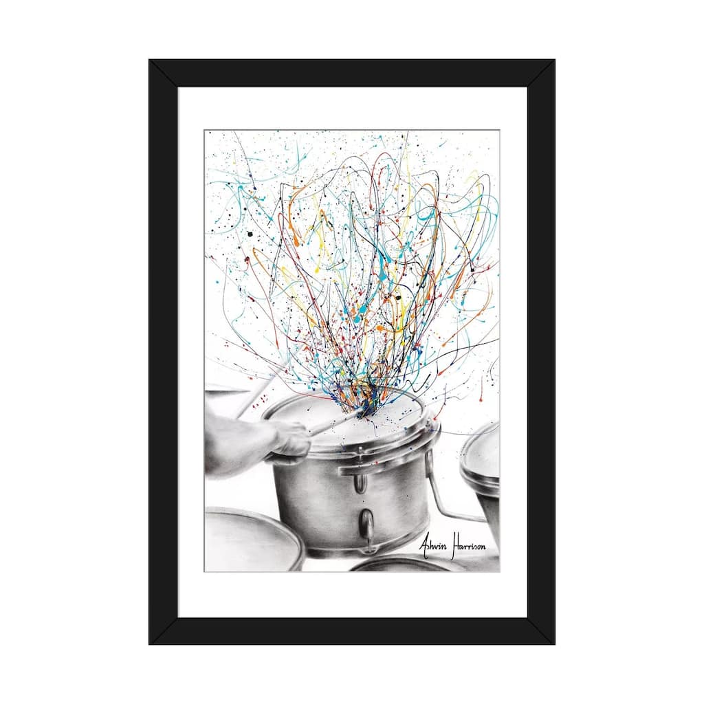 iCanvas "The Drum Solo" by Ashvin Harrison