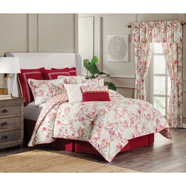 Islamorada 4 Piece Floral Comforter Set 