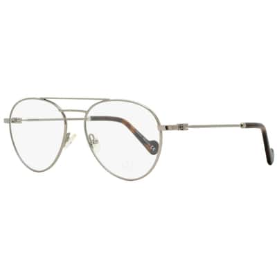 Moncler ML5023 014 Womens Ruthenium/Dark Havana 54 mm Eyeglasses - Ruthenium/Dark Havana