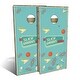 preview thumbnail 1 of 7, 50s Diner Outdoor Cornhole Board Set Backyard 2x4 - NO Accessories