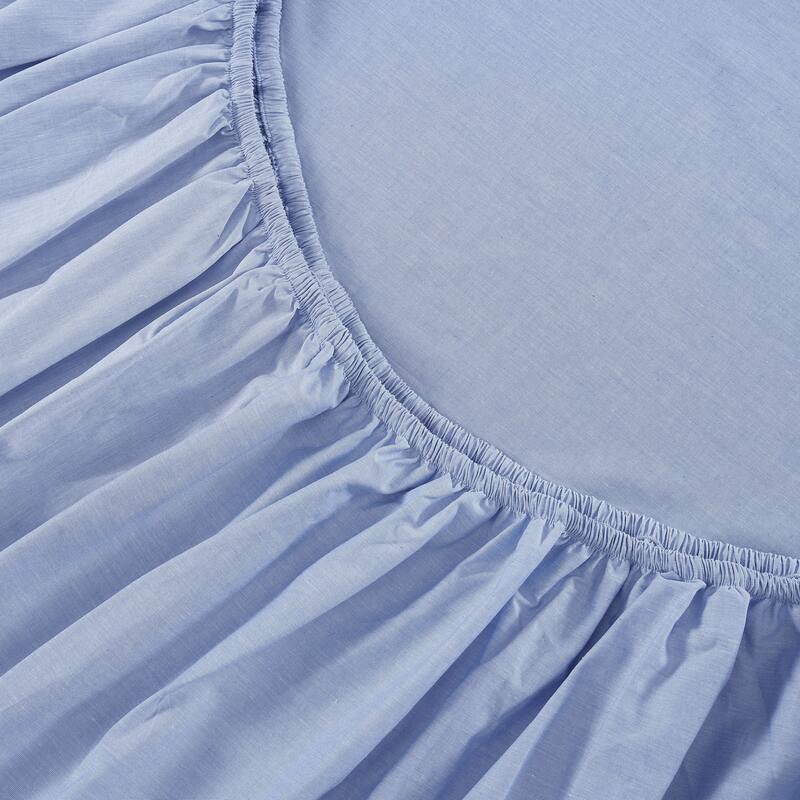 Tommy Hilfiger Washed Cotton Chambray Sheet Set