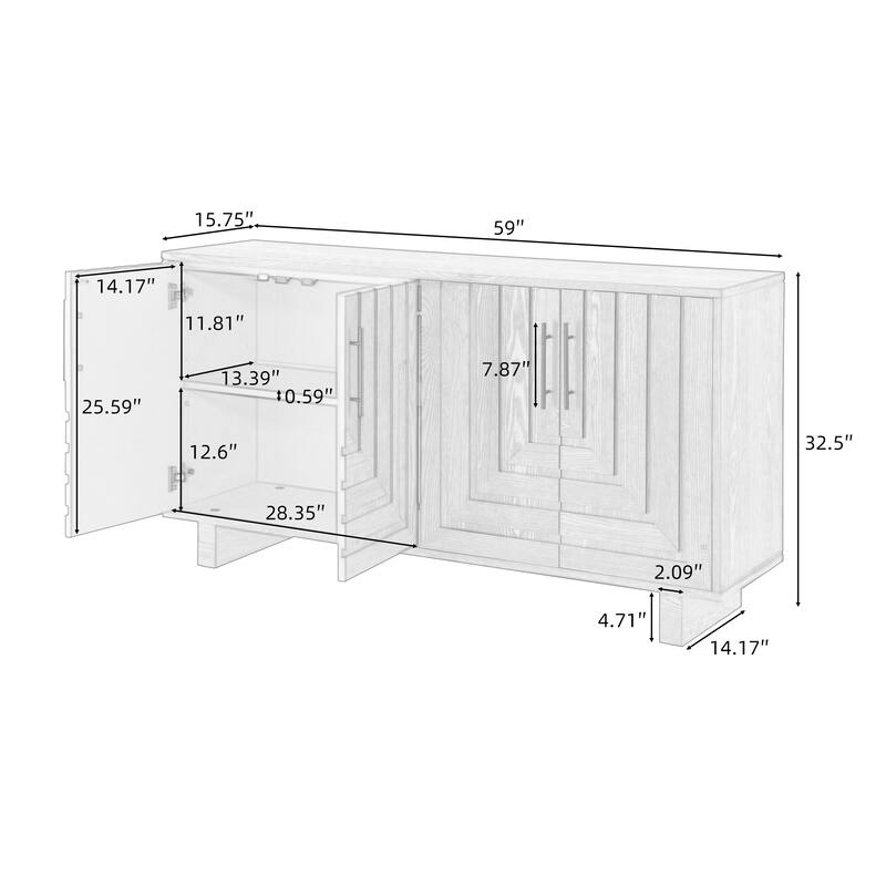 30" Wall Mounted & Floating Single Vanity with Ceramic Sink