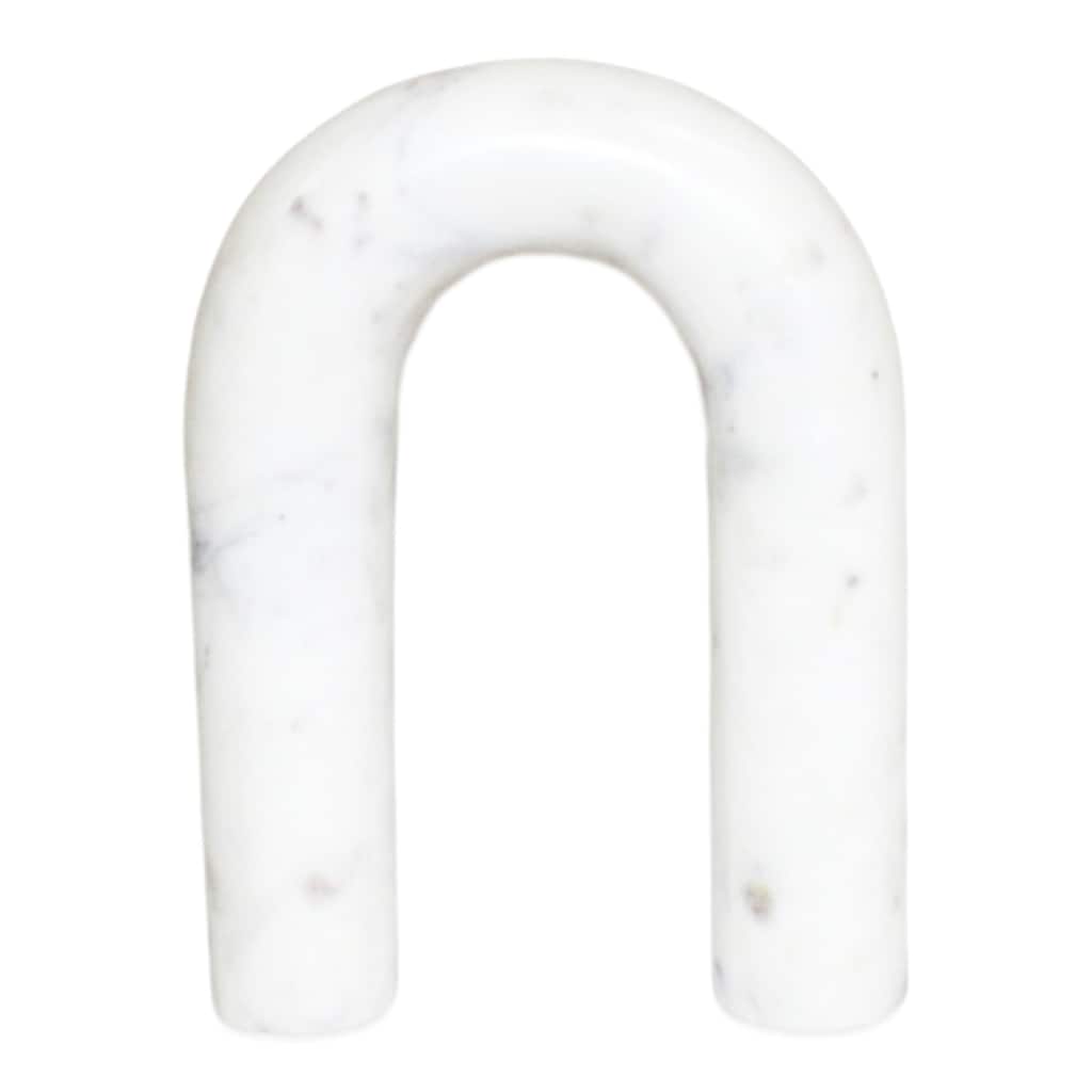 Med. White Marble Arch Figurine