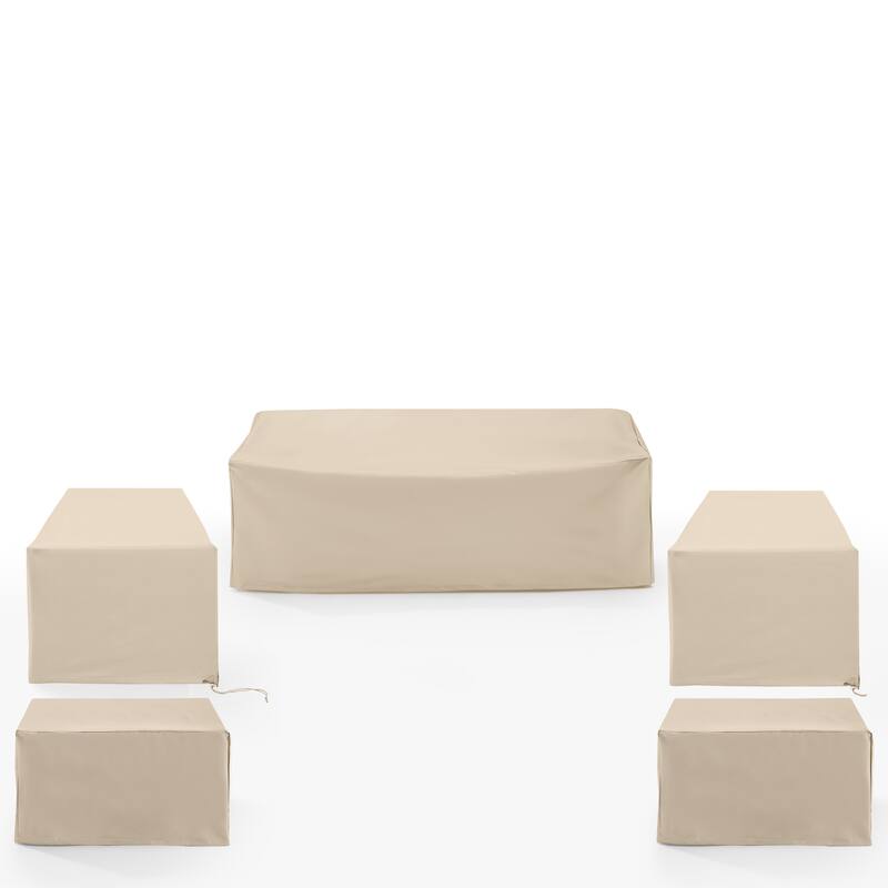 Crosley 5Pc Outdoor Furniture Cover Set
