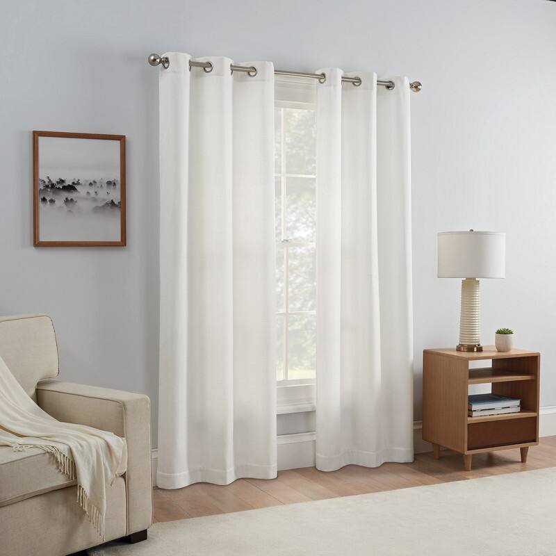 Eclipse Carter Room Darkening Window Curtains, 2 Panels