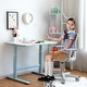 preview thumbnail 1 of 5, 32 x 24inch Kids Desk Height Adjustable Table with Hand Crank System