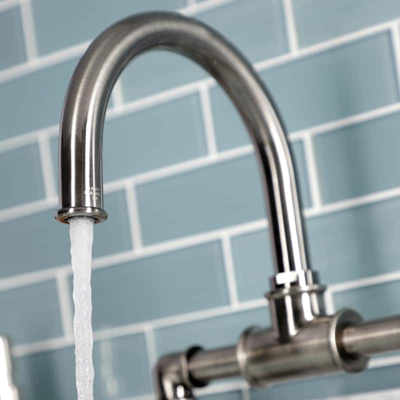 Kingston Brass Belknap Bridge Bathroom Faucet