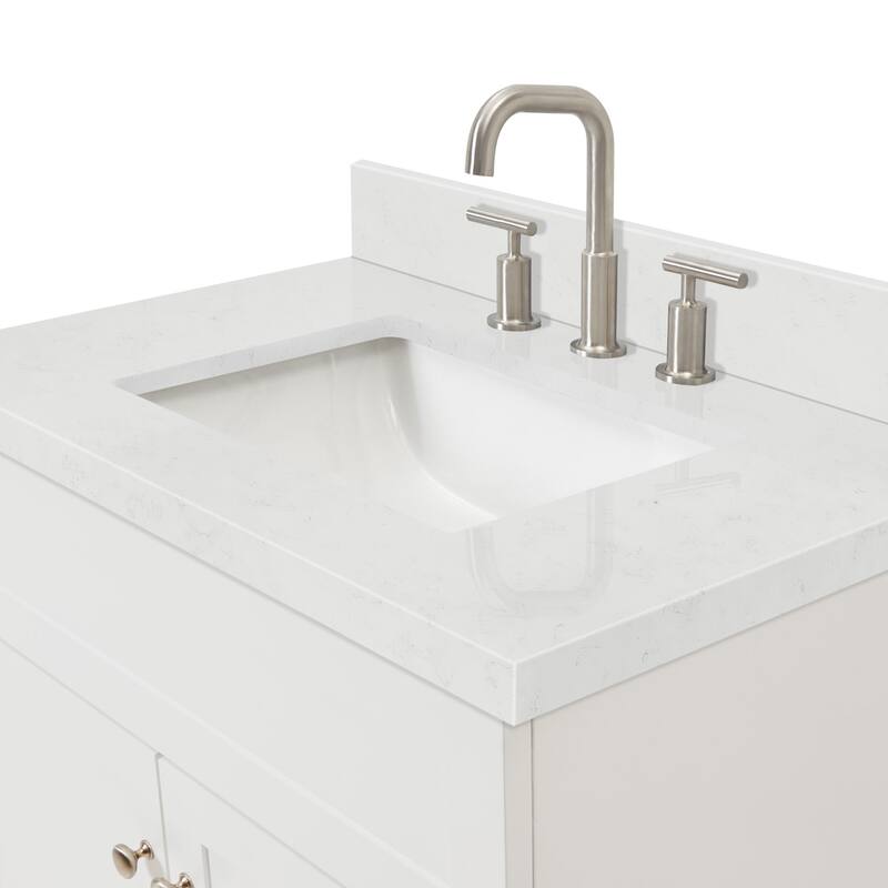Ariel F030SCQRVO Hamlet 30" Free Standing Single Basin Vanity Set with