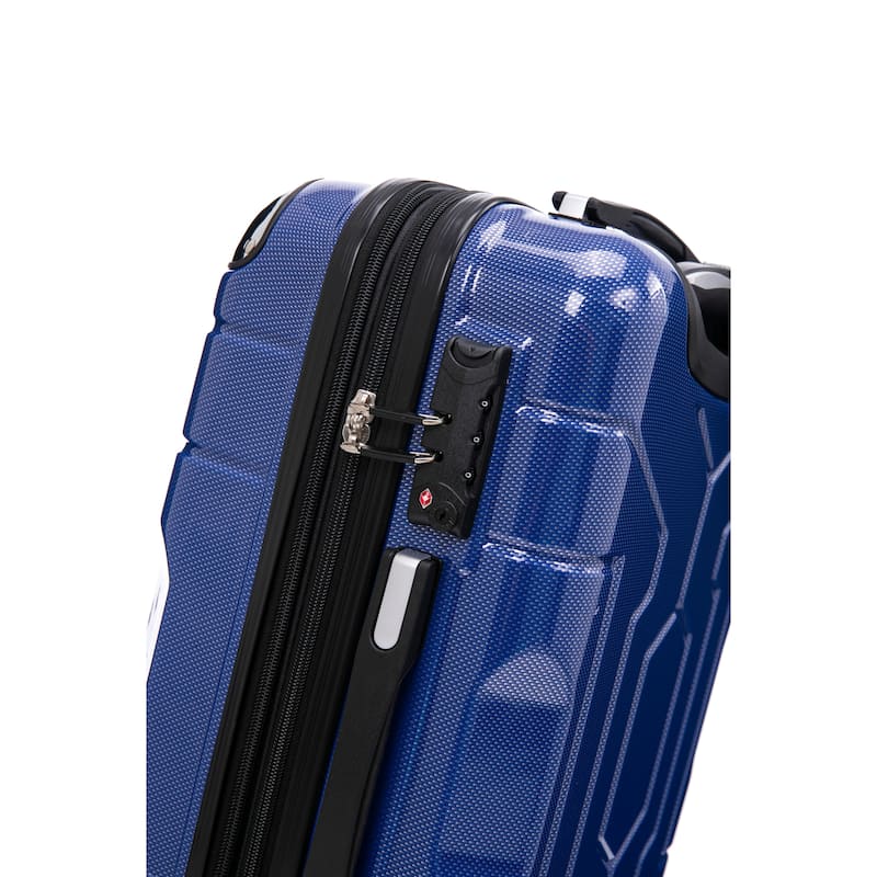 Merax Hardshell Travel Luggage Sets, 3 Piece Lightweight Durable Suitcase with Rotating Wheels and Adjustable Telescopic Handle