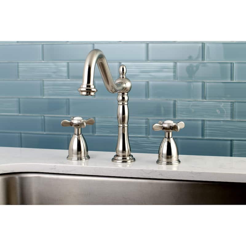 Kingston Brass Essex 1.8 GPM Widespread Kitchen Faucet