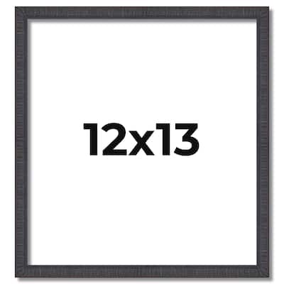 12x13 Frame Brown Solid Wood Picture Frame - Complete Modern Photo