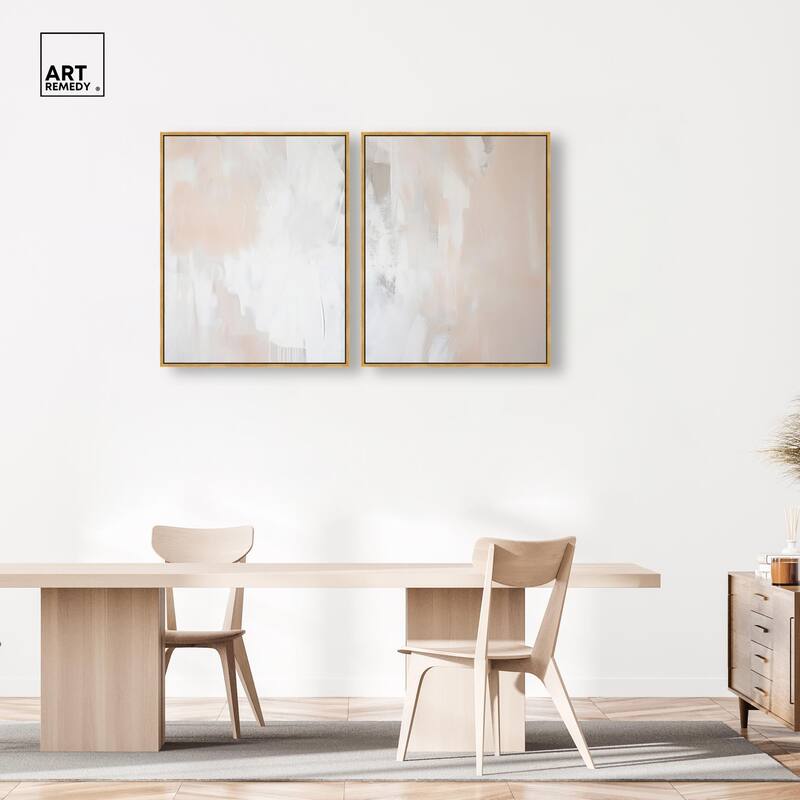 Opalescent Hues IV Canvas Set of 2 by Art Remedy