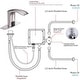 preview thumbnail 10 of 18, WIZ Automatic Sensor Touchless Bathroom Sink Faucet