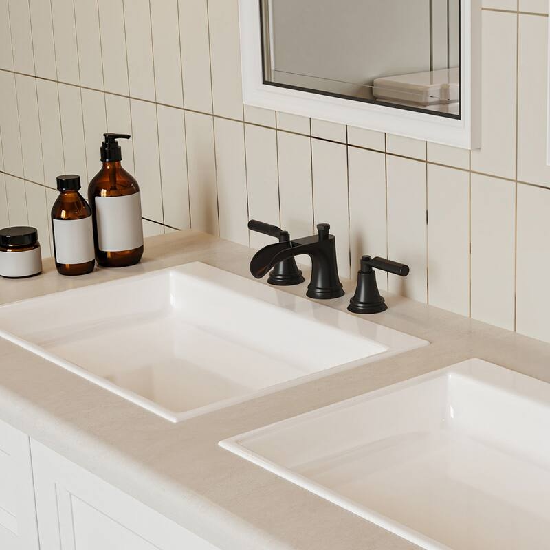 Wide Waterfall Bathroom Faucet