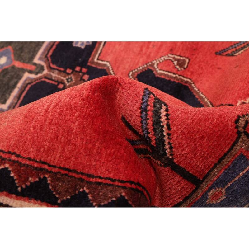 ECARPETGALLERY Hand-knotted Konya Anatolian Red Wool Rug - 3'2 x 9'9