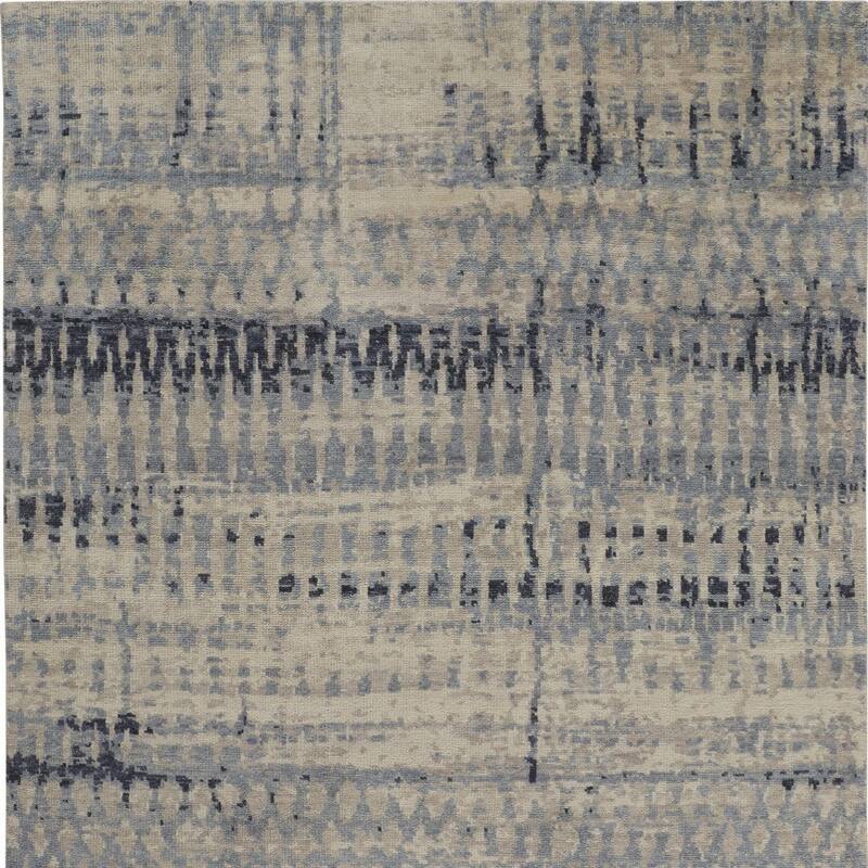 HomeRoots Abstract Casual Rectangle Area Rug - 138.00 in. x 102.00 in. x 0.28 in.