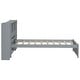 preview thumbnail 5 of 16, Twin Size Platform Bed with Storage Headboard, Kids Bed Frame with 3-built-in shelves & 2-side lockers for Bedroom, Grey