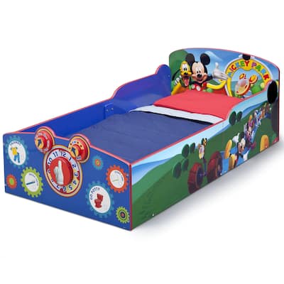 Disney Mickey Mouse Interactive Wood Toddler Bed