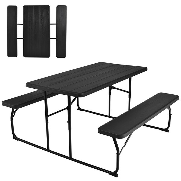 Folding bench sale table for sale