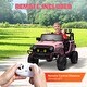preview thumbnail 25 of 25, Qaba 12V Ride on Car, Ride on UTV w/ Bluetooth, 4 Suspension Wheels
