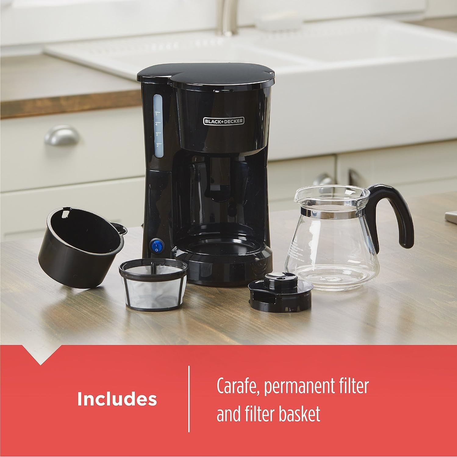4-In-1 5-Cup Station Coffeemaker