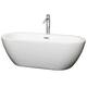 Option White / Polished Chrome Trim