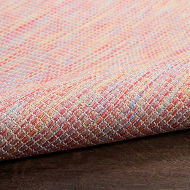 Nourison Positano Ombre Casual Modern Indoor/Outdoor Rug