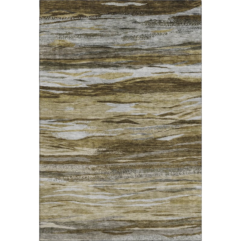Premium Washable Super Soft Modern Stripes Mayfield Rug