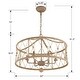 preview thumbnail 2 of 7, Crystorama Lighting Group BRX-B7906 Brixton 6 Light 24" Wide Wrought