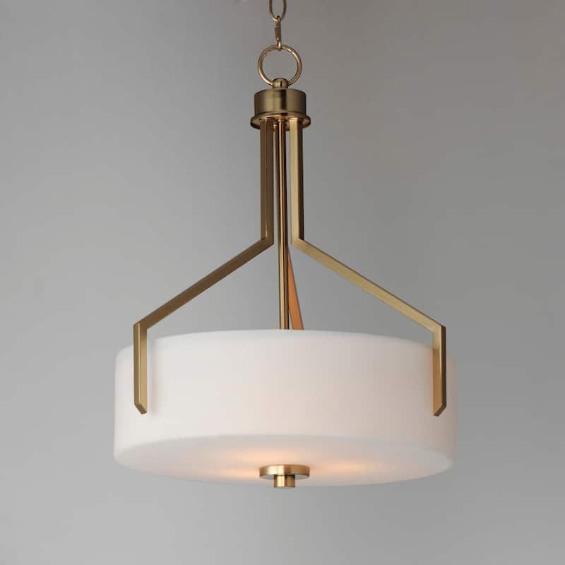 Maxim 21287SW Dart 3 Light 17" Wide Pendant