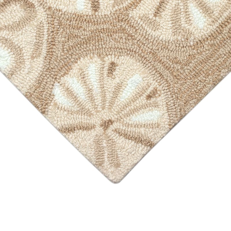 Liora Manne Capri Sea Biscuit Indoor/Outdoor Area Rug Seafoam 1'8" x 2'6"