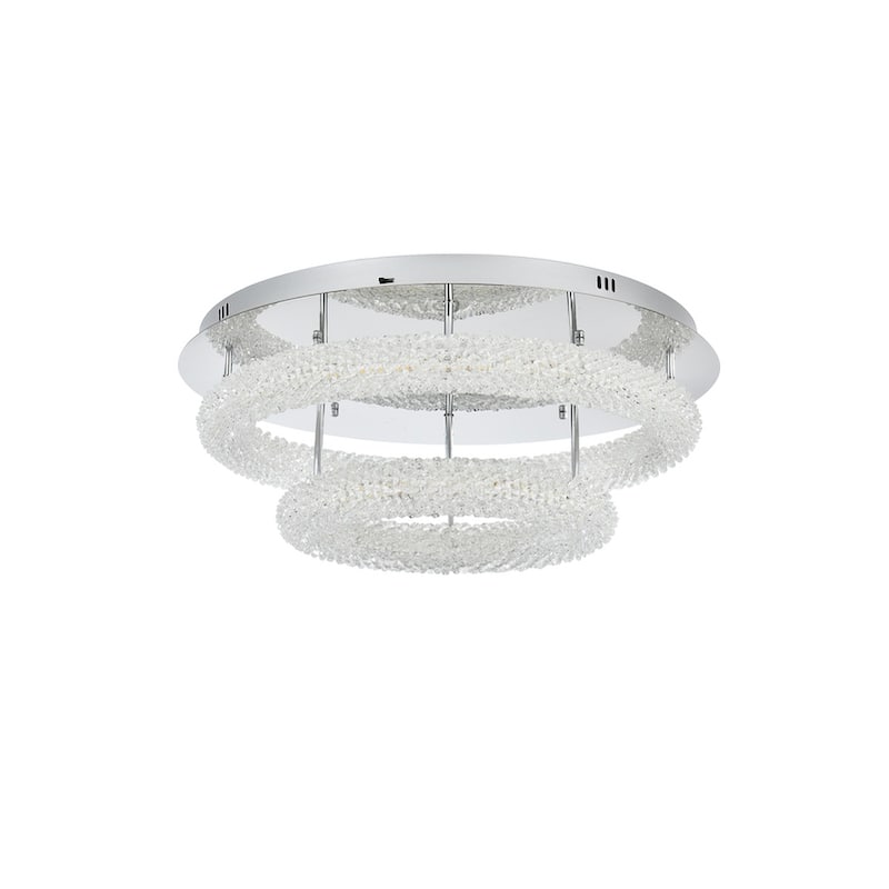 26 inch Adjustable LED Flush Mount