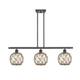 Option Matte Black / Clear Glass with Brown Rope