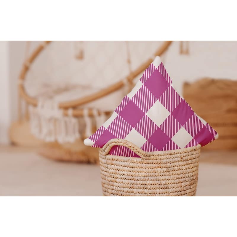 Buffalo Plaid Indoor/Outdoor Throw Pillow