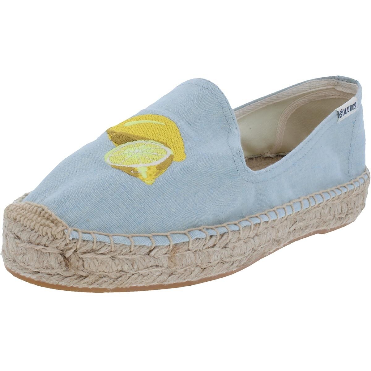 soludos lemon espadrilles