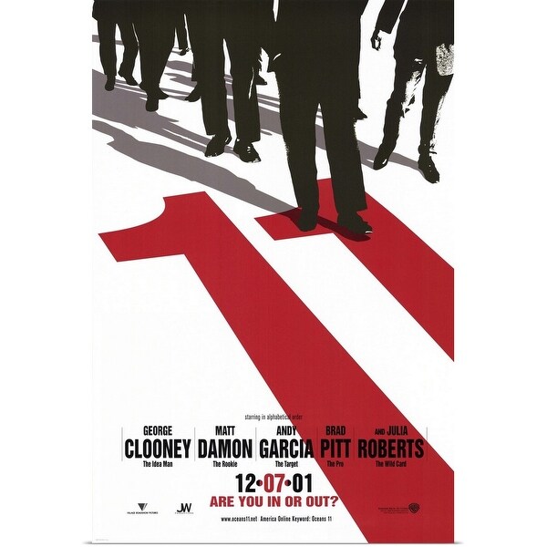 "Oceans Eleven (2001)" Poster Print - Overstock - 24129141