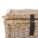 preview thumbnail 9 of 14, happimess Caden 46" Wicker Storage Trunk, Natural