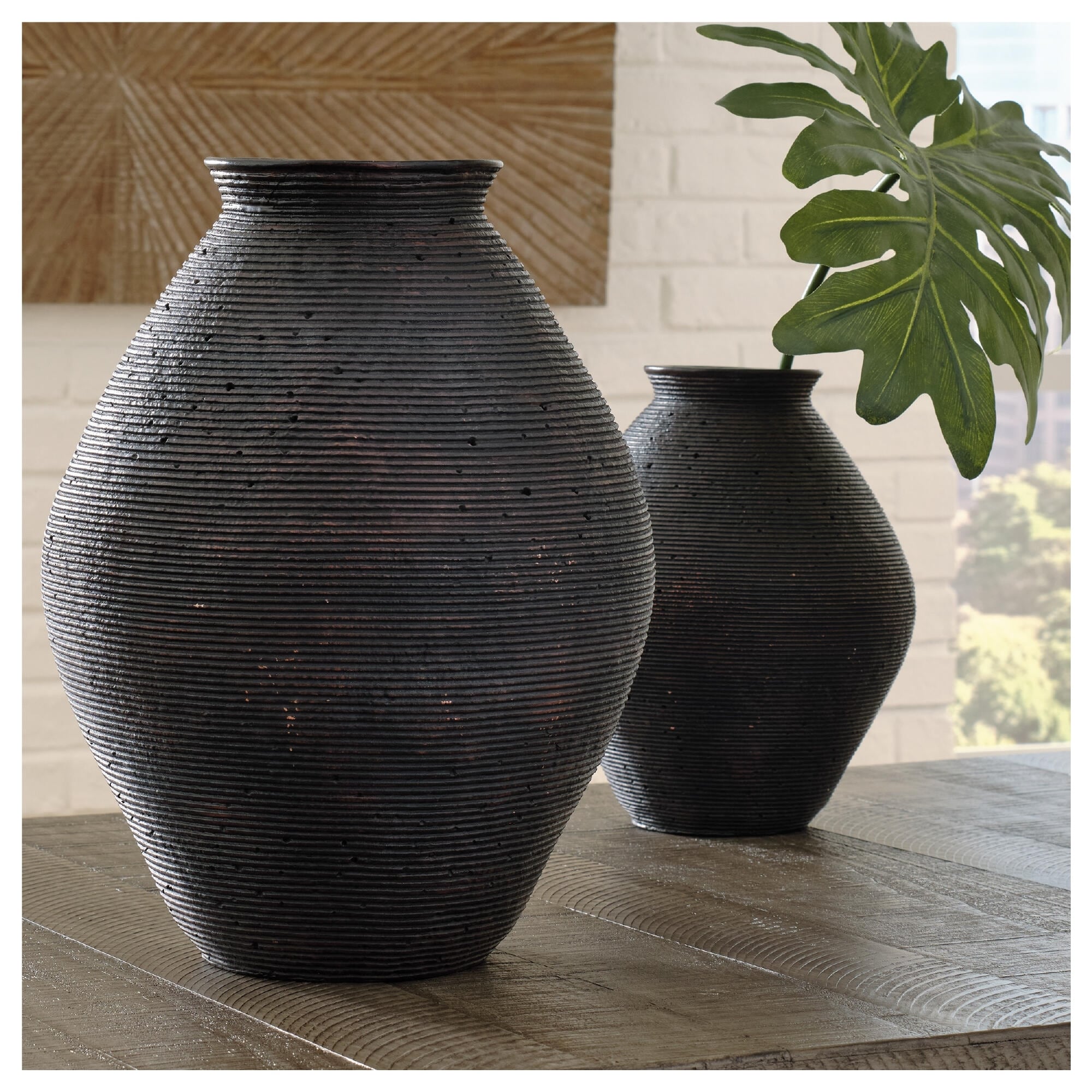 Signature Design by Ashley Hannela Dark Brown Vase