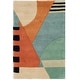 preview thumbnail 18 of 72, SAFAVIEH Handmade Rodeo Drive Sofoula Mid-Century Modern Abstract Wool Rug 2' x 3' - Gold - Rectangle
