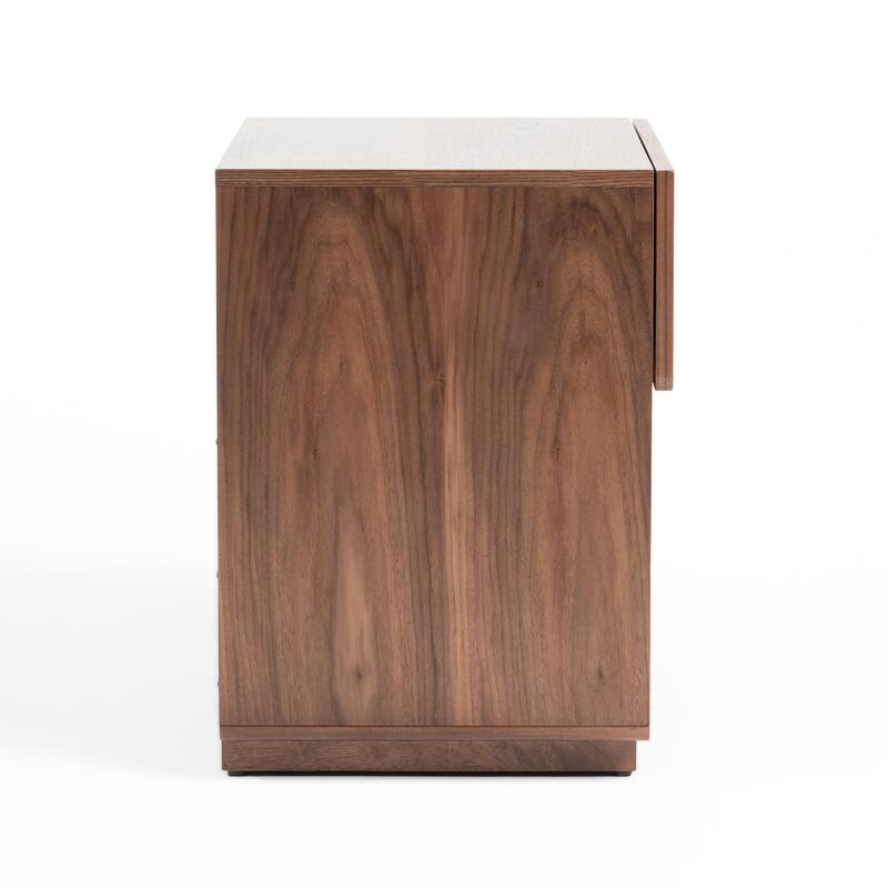 Nova Domus Kamela Modern Walnut Nightstand