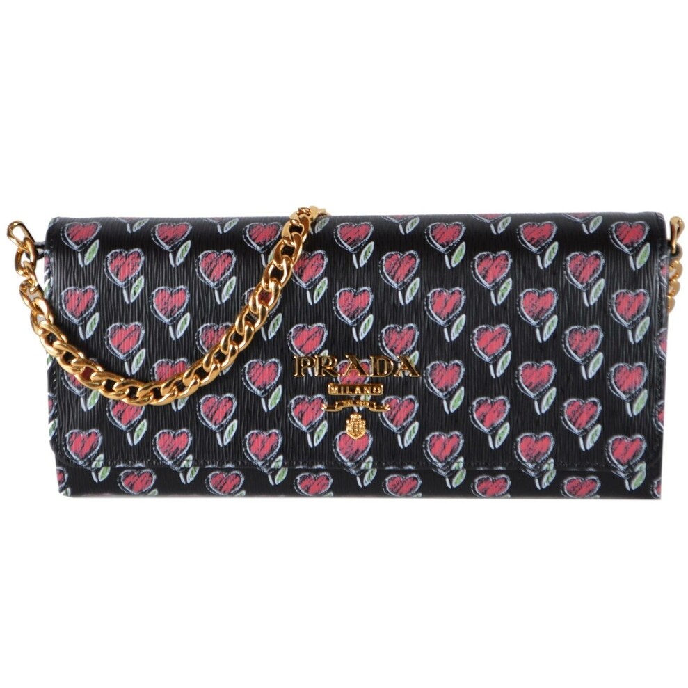 prada love heart bag