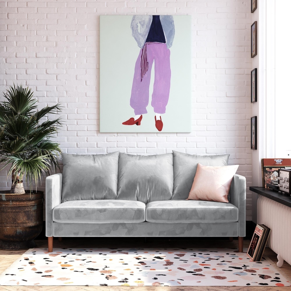 Novogratz on sale pink couch