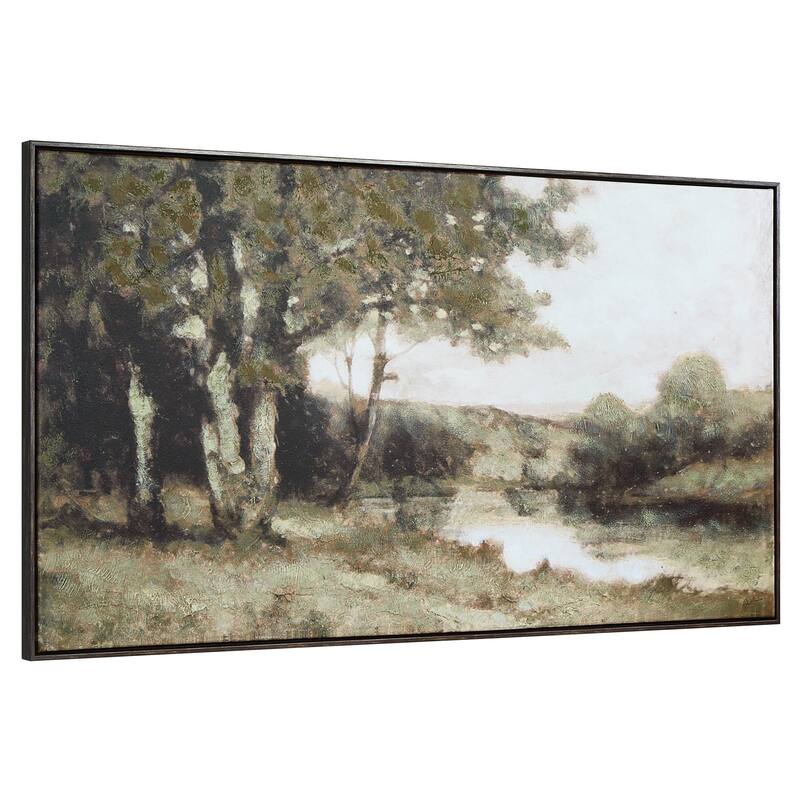 Dulcedo 30" H x 55" W Canvas Art, Brown