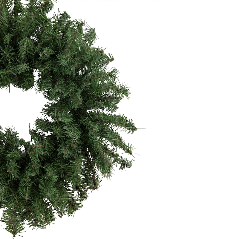 Canadian Pine Artificial Christmas Wreath - 20" - Unlit