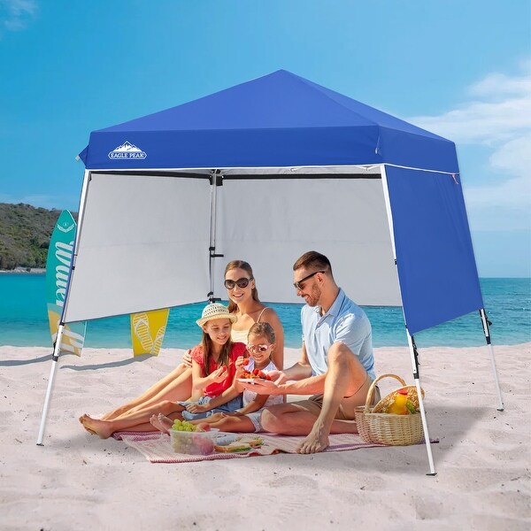 EAGLE PEAK Day Tripper 8x8 Aluminum Super-Lightweight Slant Leg