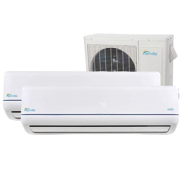 Senville SENA30MOZ2 30000 BTU Dual Zone Mini Split Air Conditioner